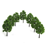 Maxbell 8x20x Model Trees Scenery 1:100 HO Scale Tree Landscape Layout Dark Green