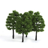 Maxbell 8x20x Model Trees Scenery 1:100 HO Scale Tree Landscape Layout Dark Green