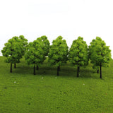 Maxbell 15x20x Model Trees Scenery 1:100 HO Scale Tree Landscape Layout Light Green