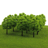 Maxbell 13x20x Model Trees Scenery 1:100 HO Scale Tree Landscape Layout Light Green