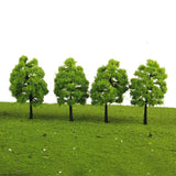 Maxbell 6x20x Model Trees Scenery 1:100 HO Scale Tree Landscape Layout Light Green
