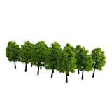 Maxbell 13x20x Model Trees Scenery 1:100 HO Scale Tree Landscape Layout Light Green