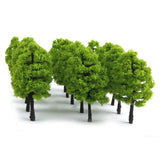 Maxbell 15x20x Model Trees Scenery 1:100 HO Scale Tree Landscape Layout Light Green