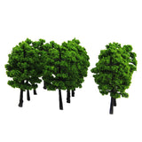 Maxbell 8x20x Model Trees Scenery 1:100 HO Scale Tree Landscape Layout Green