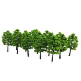 Maxbell 8x20x Model Trees Scenery 1:100 HO Scale Tree Landscape Layout Green