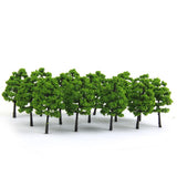 Maxbell 8x20x Model Trees Scenery 1:100 HO Scale Tree Landscape Layout Green