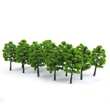 Maxbell 3x20x Model Trees Scenery 1:100 HO Scale Tree Landscape Layout Green