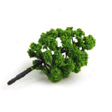 Maxbell 8x20x Model Trees Scenery 1:100 HO Scale Tree Landscape Layout Green
