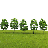 Maxbell 8x20x Model Trees Scenery 1:100 HO Scale Tree Landscape Layout Green