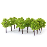 Maxbell 80pc Z Model Trees Train Railway Garden Street Diorama Scenery 1:250 Scale 1.97"