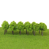 Maxbell 80pc Z Model Trees Train Railway Garden Street Diorama Scenery 1:250 Scale 1.97"