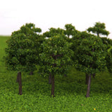 Maxbell 80pc Z Model Trees Train Railway Garden Street Diorama Scenery 1:250 Scale 1.97"