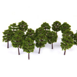Maxbell 80pc Z Model Trees Train Railway Garden Street Diorama Scenery 1:250 Scale 1.97"