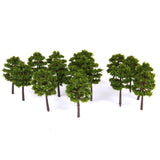 Maxbell 80pc Z Model Trees Train Railway Garden Street Diorama Scenery 1:250 Scale 1.97"