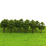 Maxbell 80pc Z Model Trees Train Railway Garden Street Diorama Scenery 1:250 Scale 1.97"