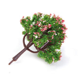 Maxbell 4xModel Trees Scenery Peach Flower 1:75 to 1:500 Scale Tree Landscape Layout