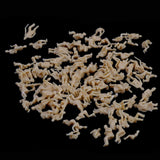 Maxbell 6xModel Train Unpainted Seated People Passangers Figures 2cm