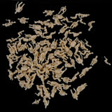 Maxbell 9xModel Train Unpainted Seated People Passangers Figures 2cm