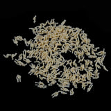 Maxbell 6xModel Train Unpainted Seated People Passangers Figures 0.7cm