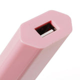 Maxbell USB AC Power Adapter Wall Charger with EU Plug for iPhone iPod - Pink