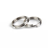 Maxbell 6xSplit Key Rings 1.2 x 12mm 100pcs Silver