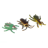 Maxbell 24pcs Assorted Plastic Insect Animal Model Figures Kids Funny Educational Toys