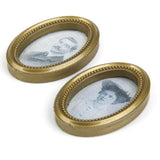 Maxbell Resin Frame Couple Photos Mural Wall Painting Dollhouse Miniature 1:12 Pair