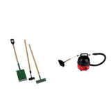 Maxbell 1/12 Dollhouse Kitchen Furniture Table Chair Cupboard Set & Vacuum Cleaner