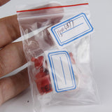 Maxbell 1/12 Ceramic Dollhouse Miniature Storage Jars Decoration 1 Set Red