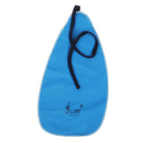 Maxbell 3xDeerskin Flocking Cleaning Wiping Cloth for Music Wind Instruments Blue