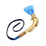 Maxbell 3xDeerskin Flocking Cleaning Wiping Cloth for Music Wind Instruments Blue