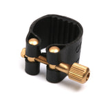 Maxbell 1 Set Plastic Soprano Saxophone Sax Mouthpiece Cover with PU Ligature