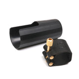 Maxbell 4xPlastic Clarinet Mouthpiece Cover Cap with PU Ligature Clarinet Accessory