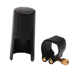 Maxbell 7xPlastic Clarinet Mouthpiece Cover Cap with PU Ligature Clarinet Accessory