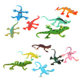 Maxbell Maxbell Small Plastic Lizard Gecko Figures Simulation Decoration Kids Toys 12PCS