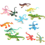 Maxbell 24x Plastic Reptile Animal Lizard Gecko/Snake Model Figurines Kids Education Toy