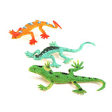 Maxbell 3x 12 Plastic Lizard Gecko, Toads Frogs, Birds Figure Kids Party Bag Fillers Toy