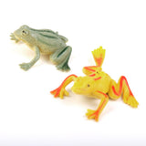 Maxbell 6xPlastic Small Frog Figures Simulation Decoration Kids Toy Colorful 12PCS