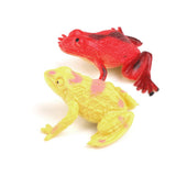 Maxbell 3xPlastic Small Frog Figures Simulation Decoration Kids Toy Colorful 12PCS