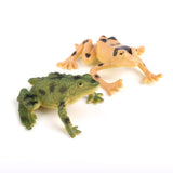 Maxbell 6xPlastic Small Frog Figures Simulation Decoration Kids Toy Colorful 12PCS
