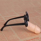 Maxbell 8xPlastic Penis Willy Fun Glasses Frame Hen Party Hen Night Accessory