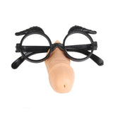 Maxbell 8xPlastic Penis Willy Fun Glasses Frame Hen Party Hen Night Accessory