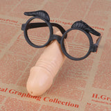 Maxbell 8xPlastic Penis Willy Fun Glasses Frame Hen Party Hen Night Accessory