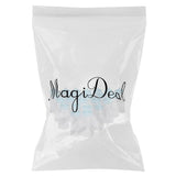 Maxbell 6xPlastic Mini Baby Milk BottlesBaby Shower Favors 24PCS Blue