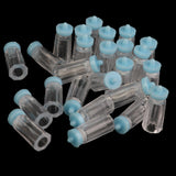 Maxbell 6xPlastic Mini Baby Milk BottlesBaby Shower Favors 24PCS Blue