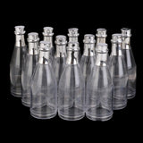 Maxbell Plastic Champagne Bottles Birthday Candy Bottle Shower Party Favors Decor Pack Of 60PCS - Aladdin Shoppers