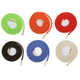 Maxbell 2PAIRS Gold Metal Tipped Round Shoelace Boot Hiking Sport Sneakers Strings Laces