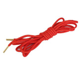 Maxbell 2PAIRS Gold Metal Tipped Round Shoelace Boot Hiking Sport Sneakers Strings Laces