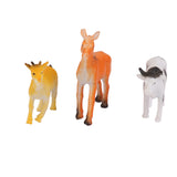 Maxbell Lot 12pcs Dog Horse Hen Duck Pig Small Farm Animals Figures Set & 8x Sheep