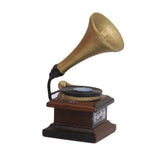Maxbell 1/12 Miniature Phonograph Record Player Handicrafts Model Dollhouse Decor